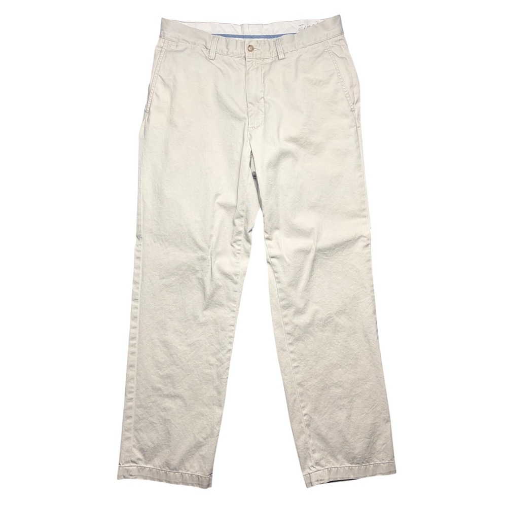 Polo Ralph Lauren Pants Mens 32 Tan Classic Fit Chinos Khaki Cotton Straight Leg